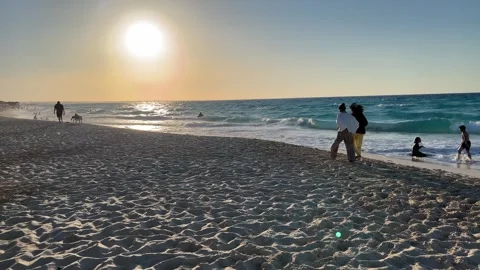White Beach  Vídeo Stock 340236705