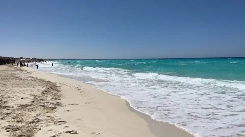 White Beach  Vídeo Stock 340236748