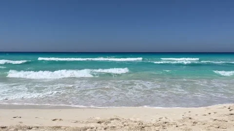 White Beach  Stock Footage 340236764
