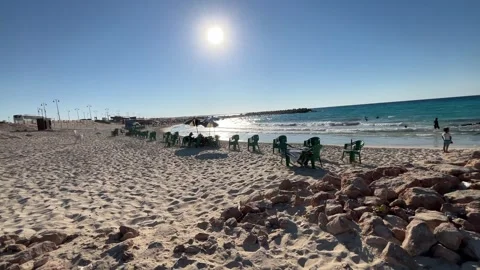 White Beach  스톡 동영상 340236771