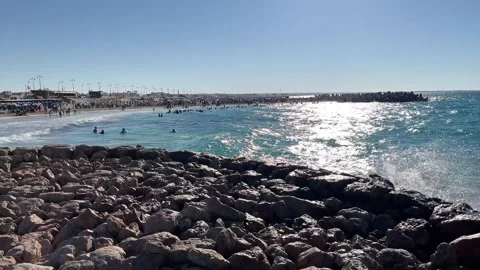 White Beach  Stock Footage 340236801