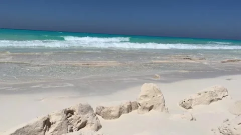 White Beach  Vídeo Stock 340236857