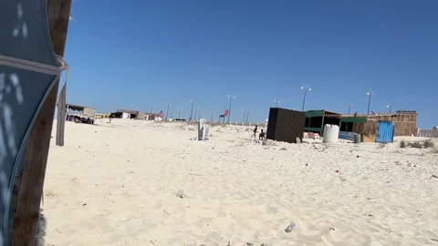 White Beach  Vídeo Stock 340236886