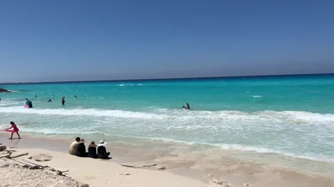 White Beach  Stock Footage 340236887