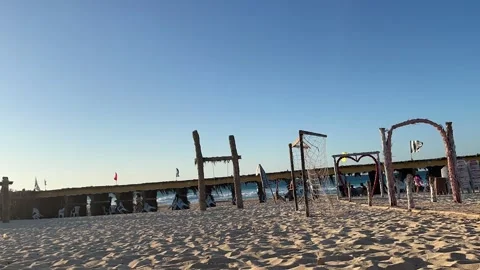 White Beach TL Stock Footage 340236355
