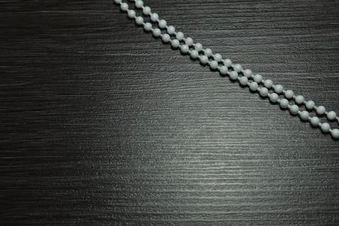 White beads Stock Photos