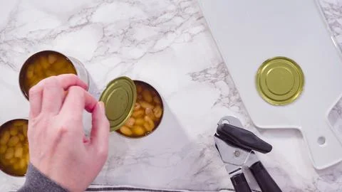 White bean soup Stock Photos