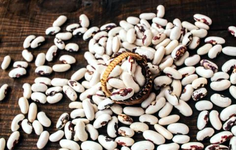 White beans 1 Stock Photos