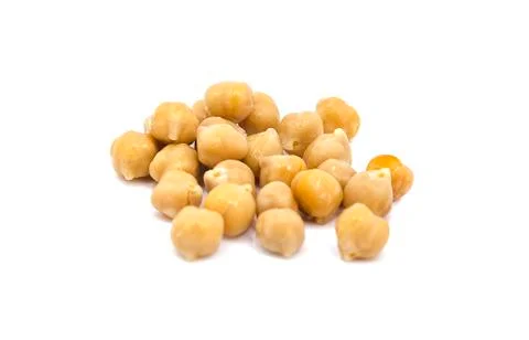 White beans isolated Stock Photos