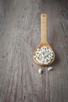 White beans Stock Photos