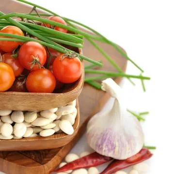 White beans Stock Photos
