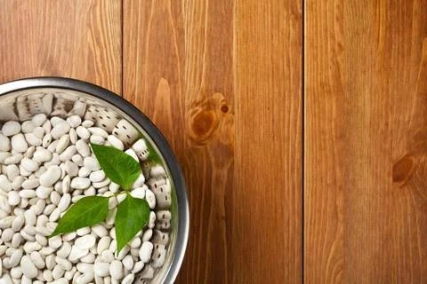 White beans Stock Photos