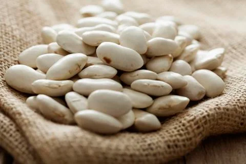 White beans Stock Photos