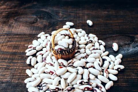 White beans Stock Photos