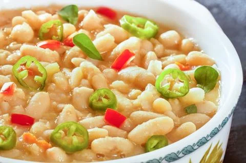 White Beans Soup Stock Photos