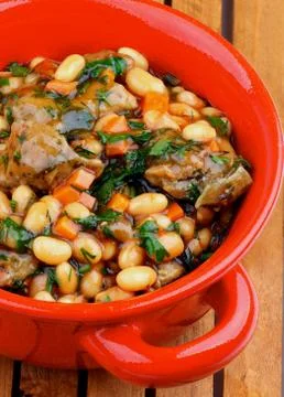 White Beans Stew Foto stock