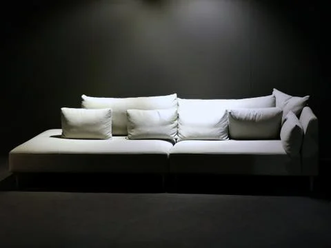 White bed Stock Photos