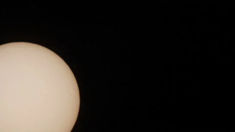 White big sun Stock Footage 86421914