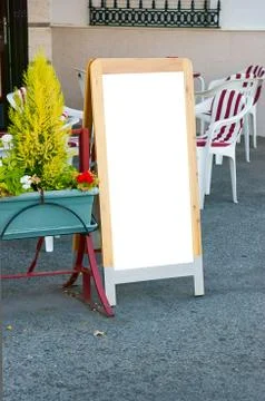 White billboard Stock Photos