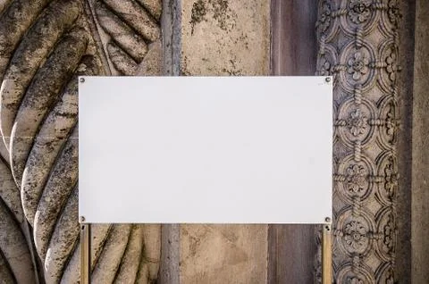 White billboard Stock Photos