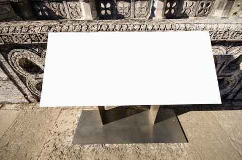 White billboard Stock Photos