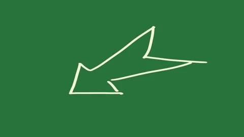 A white bird on green background and with arrow it icon green screen animated Видео 335131824