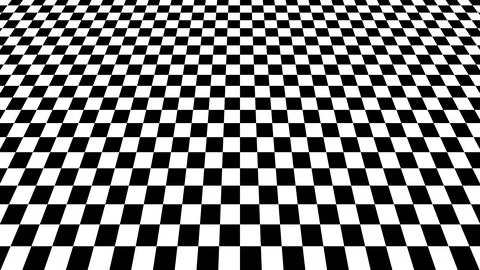 White black floor, tile pattern marble check, background square chess Stock Illustration
