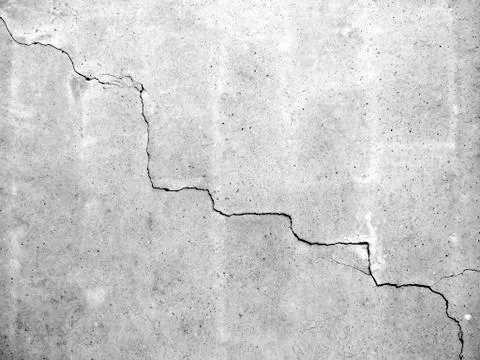 White black grey texture background, cracks on the wall, floor Stock-Fotos