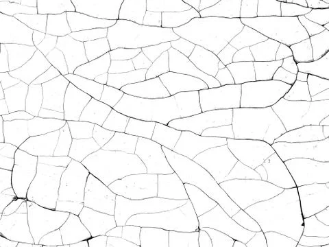 White black grey texture background, cracks on the wall, floor Stock Photos