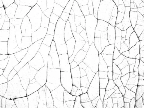 White black grey texture background, cracks on the wall, floor Stock Photos