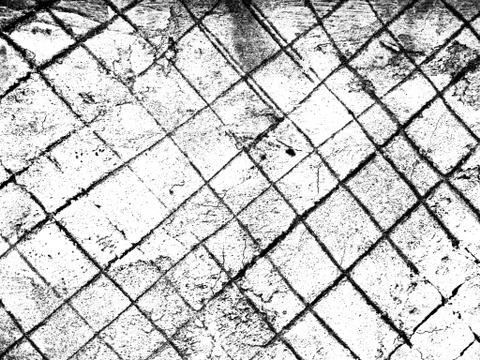 White black grey texture background, cracks on the wall Stock Photos