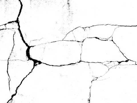 White black grey texture background, cracks on the wall, floor Stock-Fotos