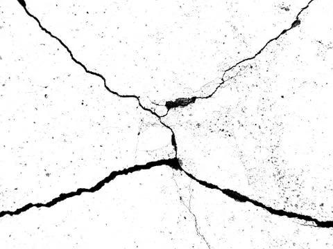 White black grey texture background, cracks on the wall, floor Stock Photos