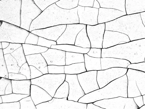 White black grey texture background, cracks on the wall, floor Stock Photos
