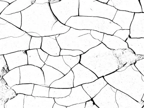 White black grey texture background, cracks on the wall, floor Stock Photos