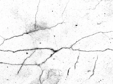 White black grey texture background, cracks on the wall, floor Stock Photos