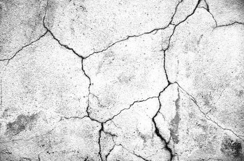 White black grey texture background, cracks on the wall, floor Stock-Fotos