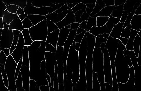 White black grey texture background, cracks on the wall, floor Stock Photos