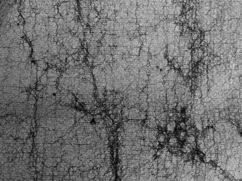 White black grey texture background, cracks on the wall, floor Stock Photos