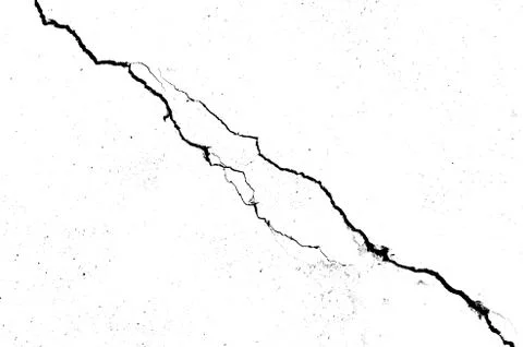 White black grey texture background, cracks on the wall, floor Stock Photos