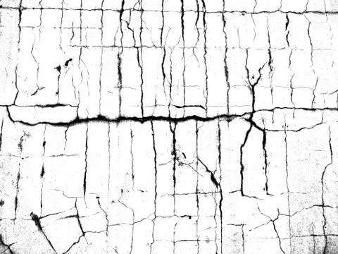 White black grey texture background, cracks on the wall, floor Stock Photos