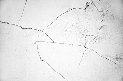 White black grey texture background, cracks on the wall, floor Stock Photos