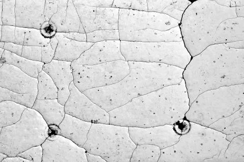 White black grey texture background, cracks on the wall, floor Stock Photos