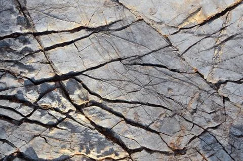 White black grey texture background, cracks on the wall, floor Stock Photos