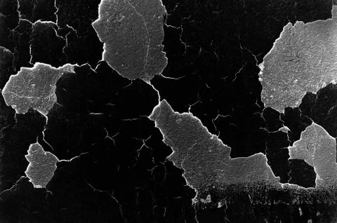 White black grey texture background, cracks on the wall, floor Stock Photos
