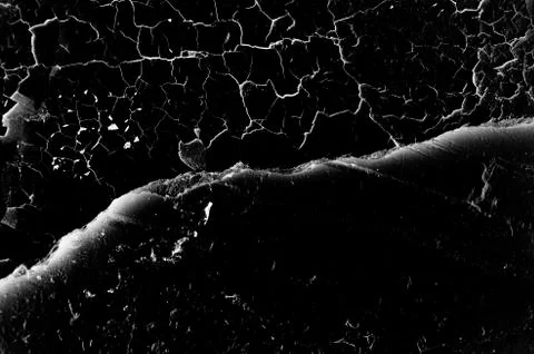 White black grey texture background, cracks on the wall, floor Stock Photos