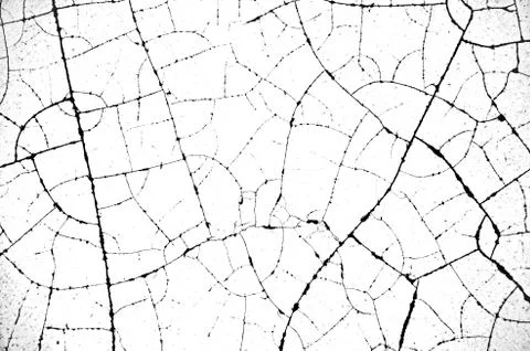 White black grey texture background, cracks on the wall, floor Stock Photos