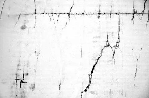 White black grey texture background, cracks on the wall, floor Stock Photos