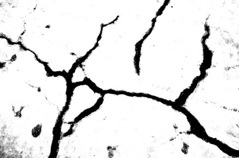 White black grey texture background, cracks on the wall, floor Stock Photos