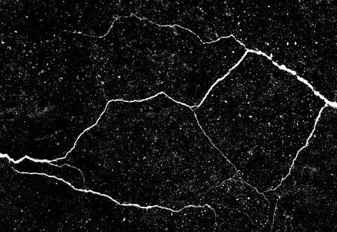 White black grey texture background, cracks on the wall, floor Stock Photos
